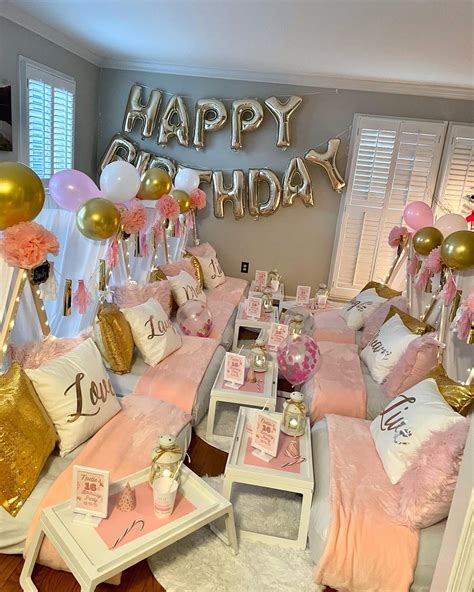 slumber party ideas for 16th birthday|birthday party for 16 year olds.